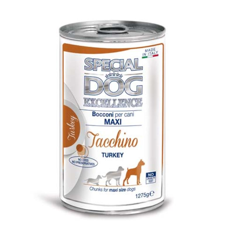 Monge SPECIAL DOG EXCELLENCE MAXI ADULT krůta kousky 1.275g konzerva Monge