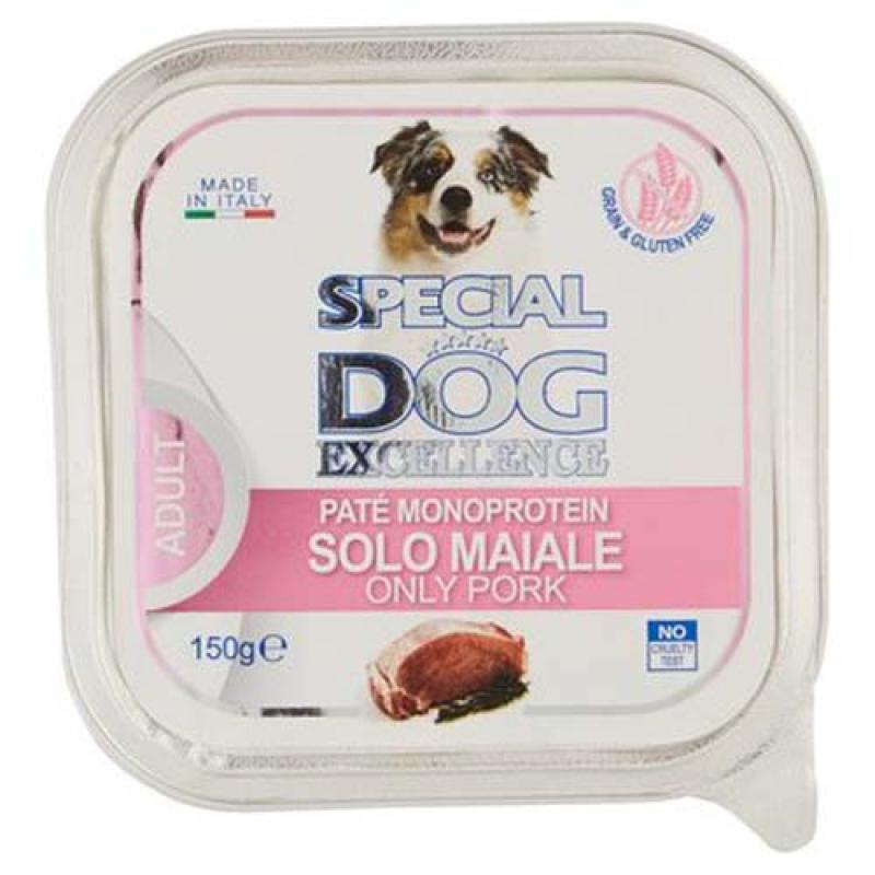 Monge SPECIAL DOG EXCELLENCE pate MONOPROTEIN čistě vepřové 150g grain free vanič Monge