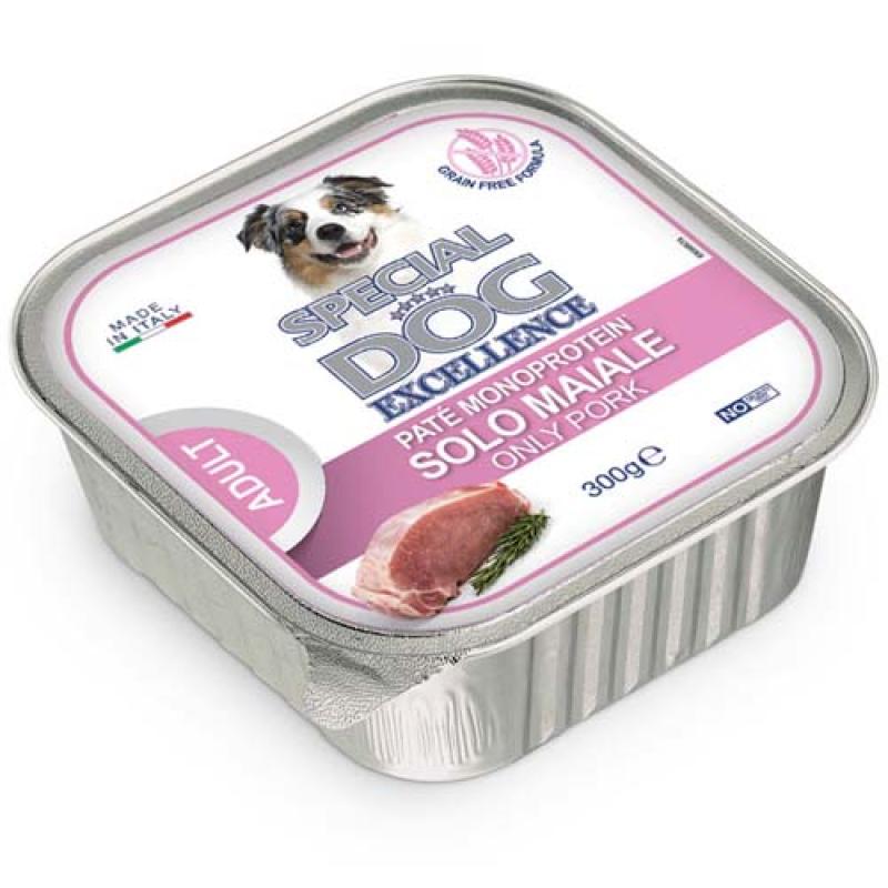 Monge SPECIAL DOG EXCELLENCE pate MONOPROTEIN čistě vepřové 300g grain free vanič Monge