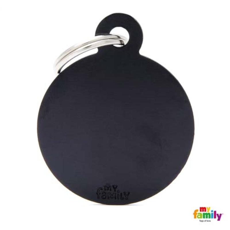 My Family MF BIG ROUND ALUMINUM BLACK 3
