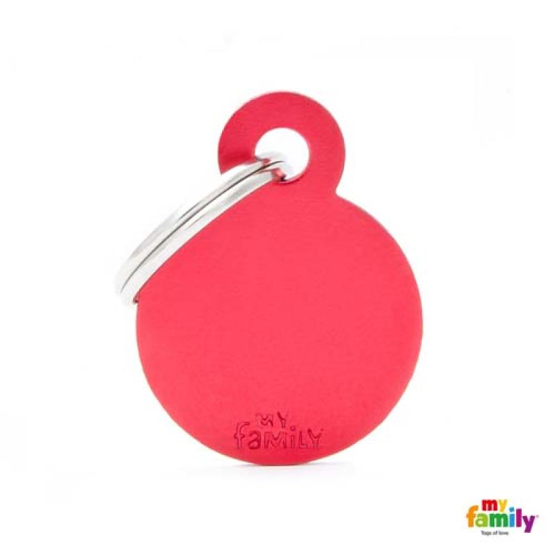 My Family MF SMALL ROUND ALUMINUM RED 2
