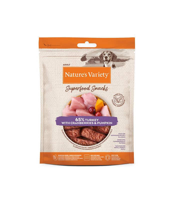 Natures Variety Superfood snack krůtí 85 g Natures Variety
