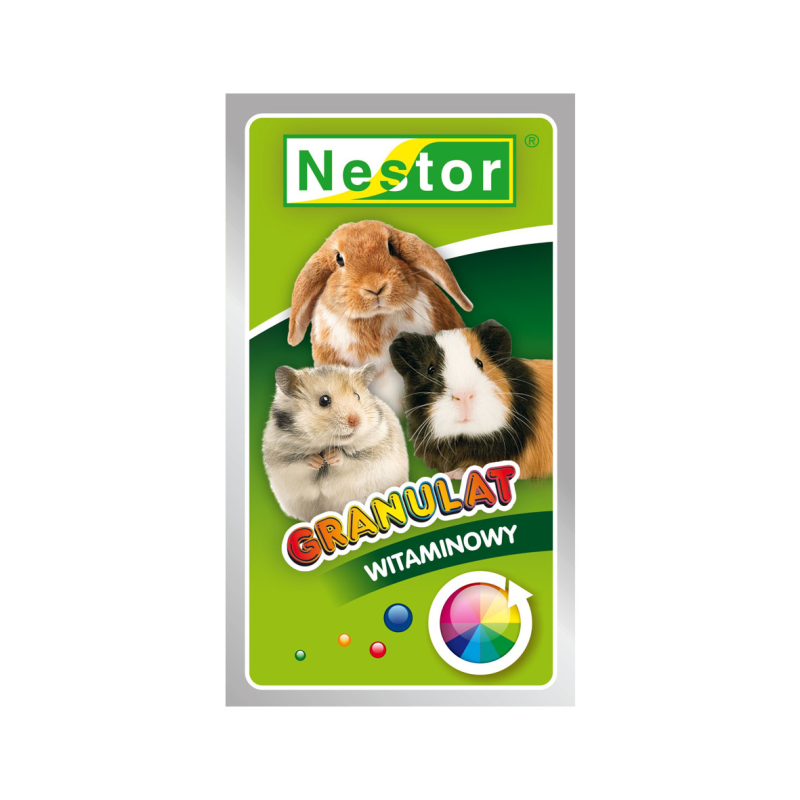 Nestor GRANULAT granulované vitamíny pro hlodavce 20g Nestor