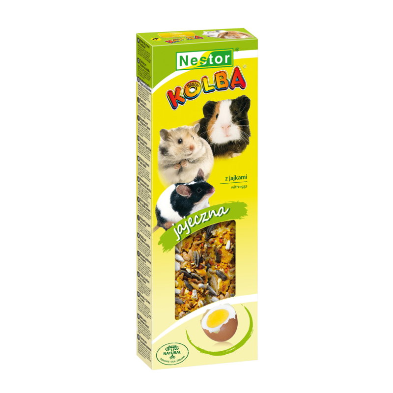 Nestor Tyčinka pro hlodavce s vejci 2ks 115g Nestor