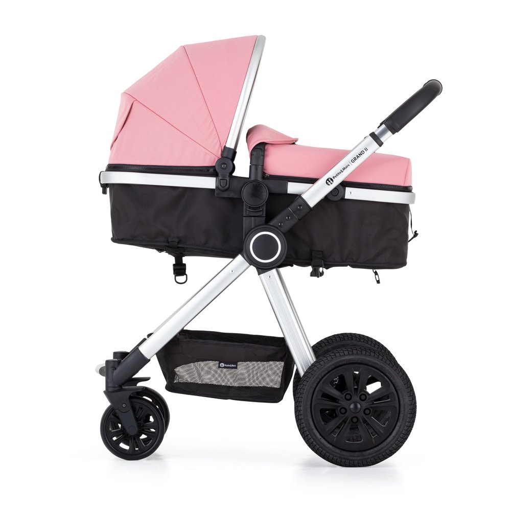 Petite&Mars Kočárek kombinovaný 2v1 Grand II Platinum Pink Petite&Mars