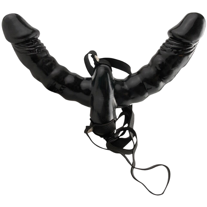 Pipedream Double Delight Strap-On-Vibrator Pipedream