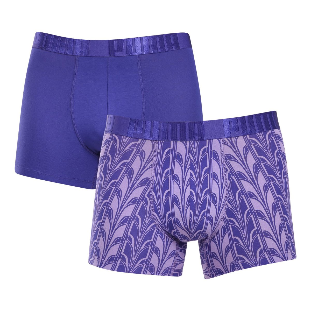 Puma 2PACK pánské boxerky fialové (701228130 003) XL Puma