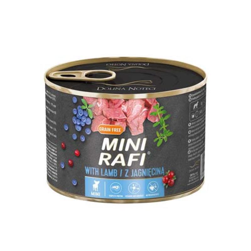 Rafi MINI paštika s jehněčím masem 185g - konzerva Rafi