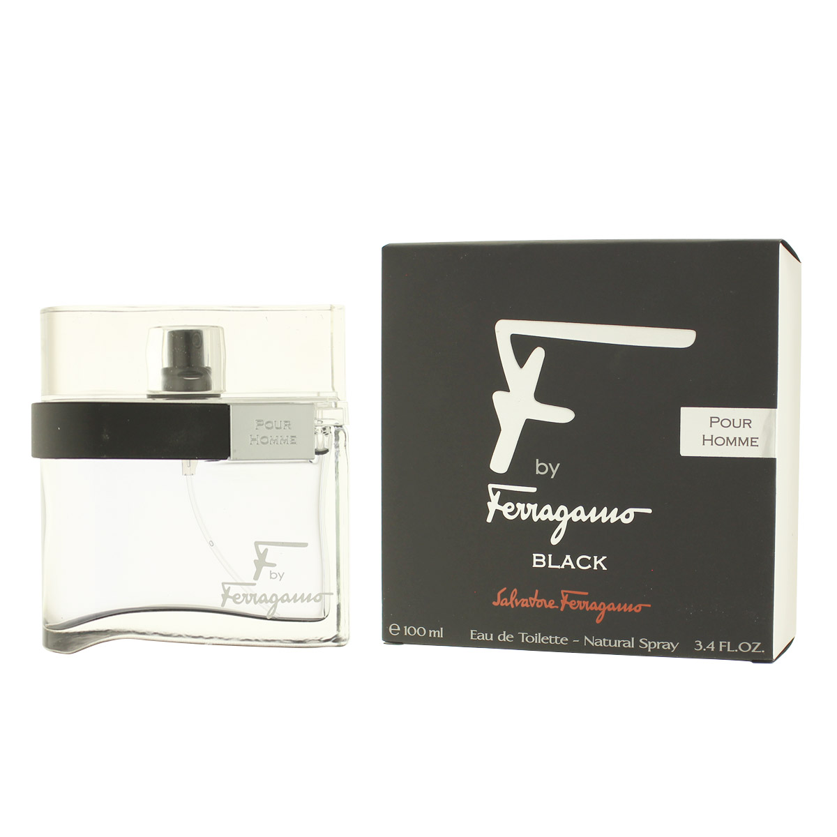 Salvatore Ferragamo F by Ferragamo Black EDT 100 ml M Salvatore Ferragamo