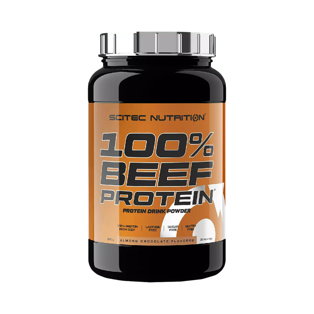 Scitec Nutrition 100% Beef Protein 900g - mandle