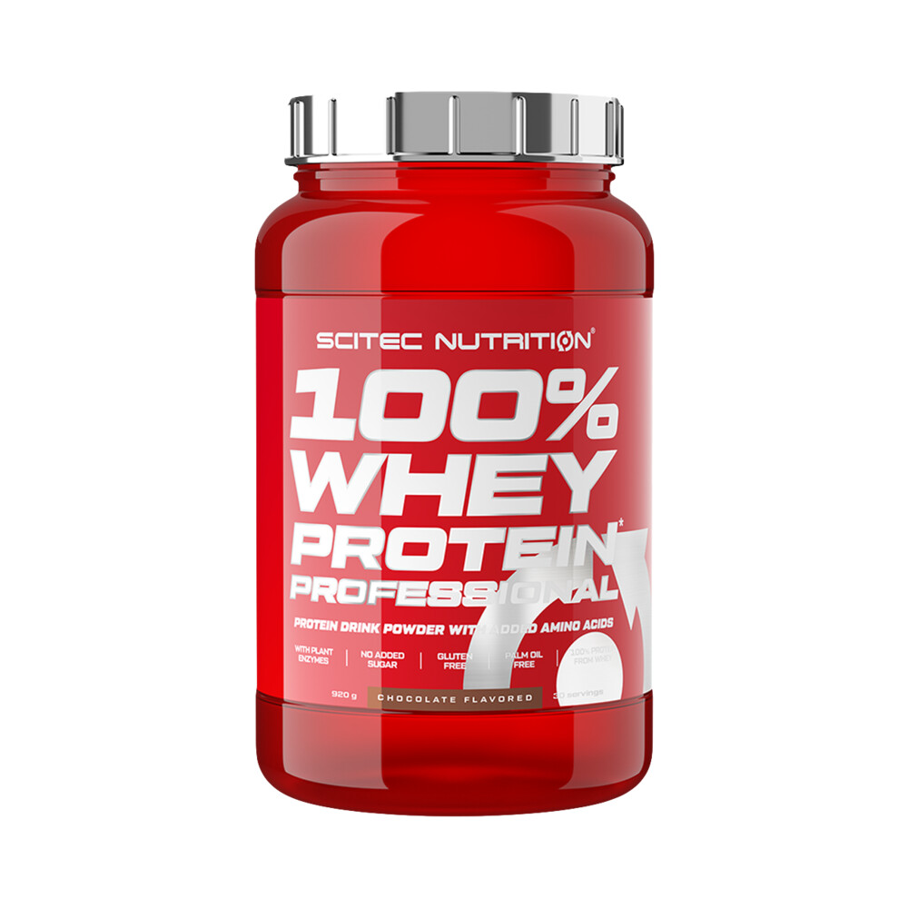 Scitec Nutrition 100% Whey Protein Professional 920g - jahoda Scitec Nutrition