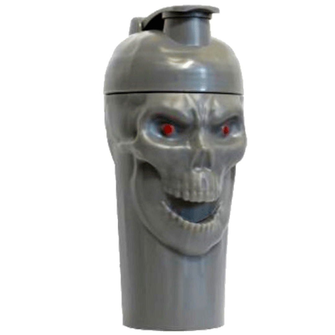 Skull Labs Shaker s lebkou 700ml - šedý Skull Labs