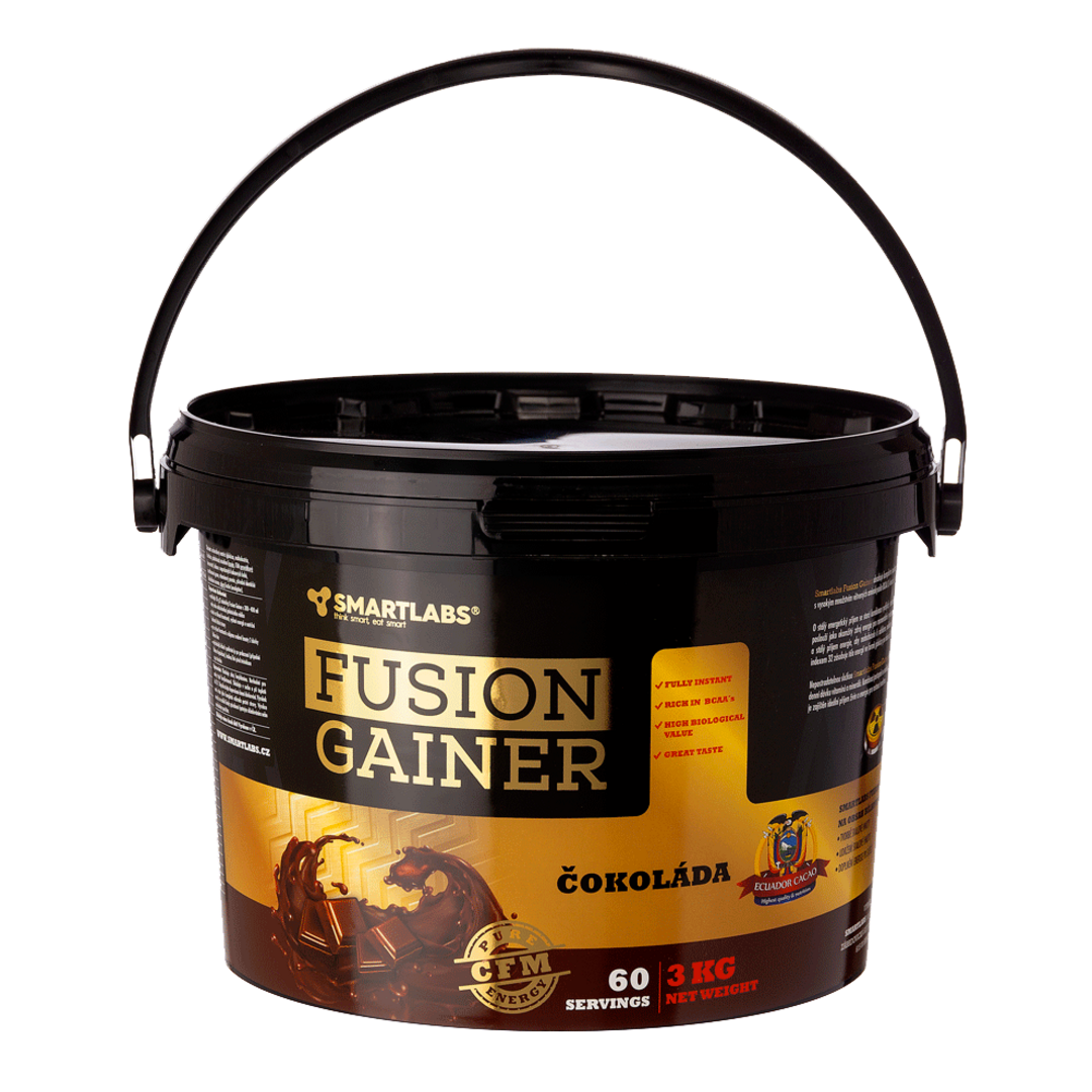 Smartlabs Fusion Gainer 15% 3kg - vanilka Smartlabs