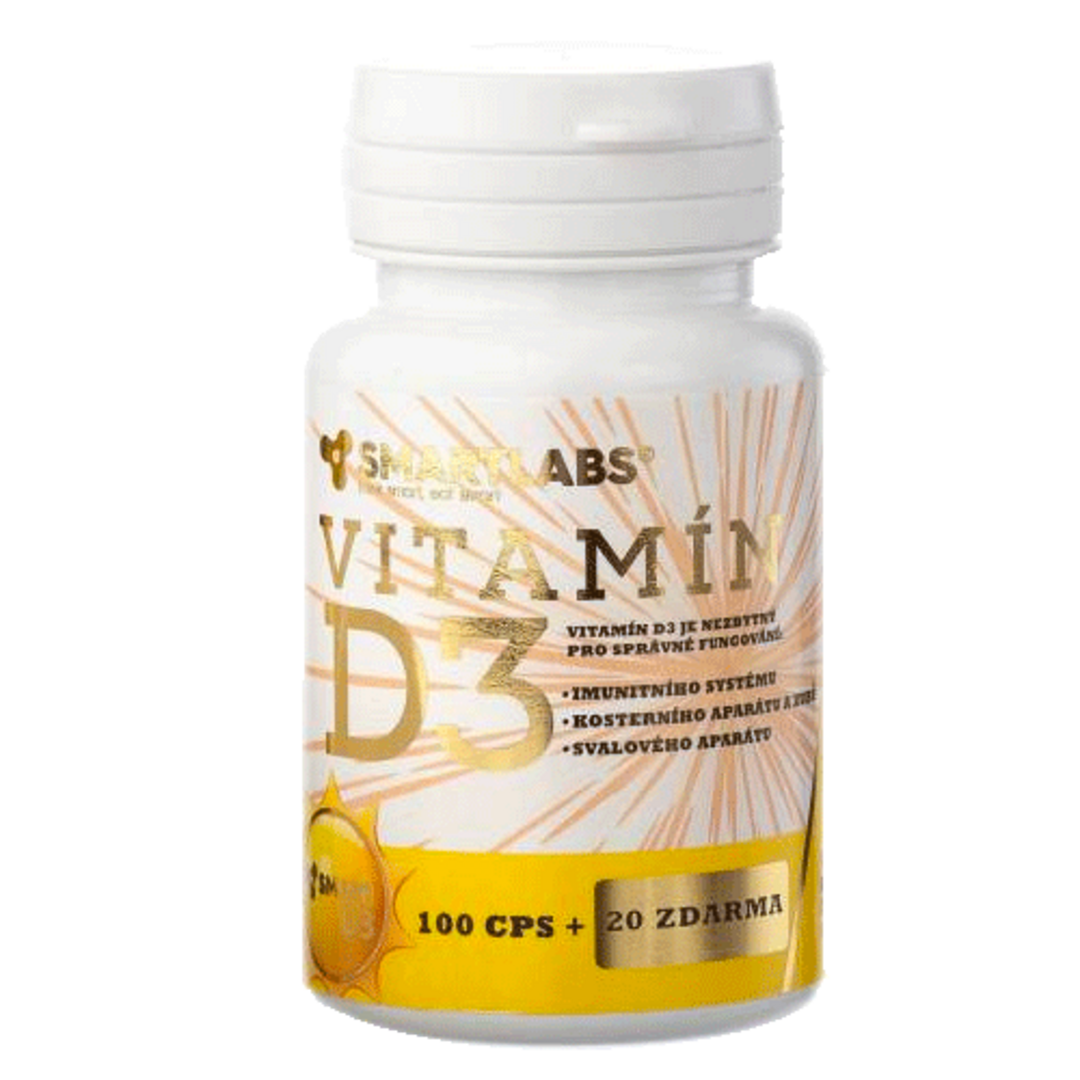 Smartlabs Vitamín D3 4000IU - 120 kapslí Smartlabs