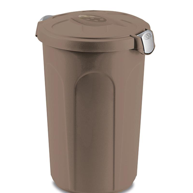 Stefanplast Jerry Kontejner na 8 kg/23l granulí 37x32x46cm hnědý Stefanplast