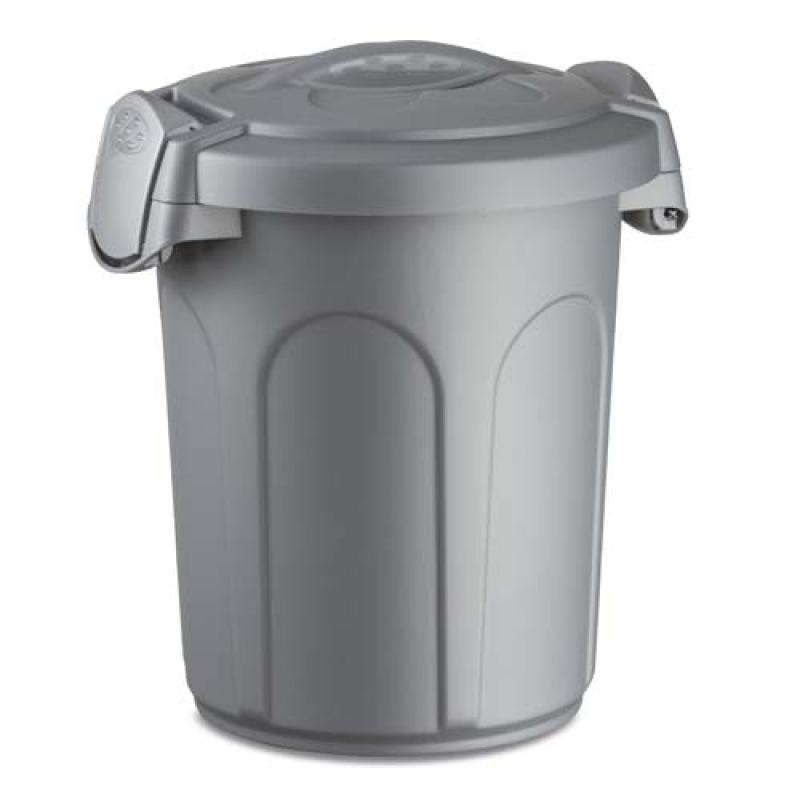 Stefanplast Tom 44x40x61cm 46l šedý barel na 10kg granulí Stefanplast