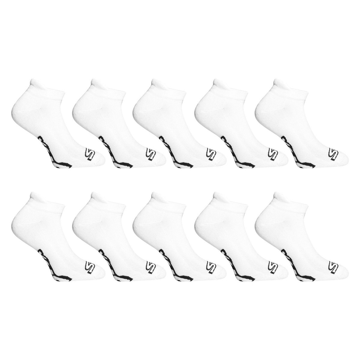 Styx 10PACK ponožky nízké bílé (10HN1061) XL Styx