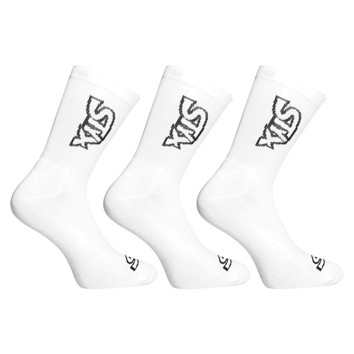 Styx 3PACK ponožky vysoké bílé (3HV1061) M Styx