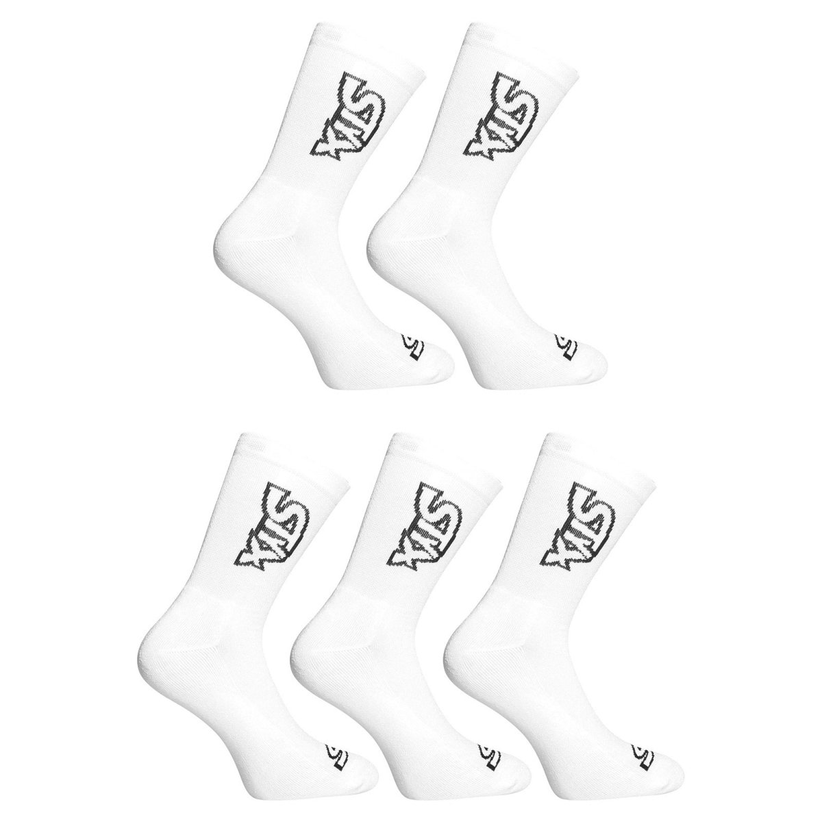 Styx 5PACK ponožky vysoké bílé (5HV1061) S Styx