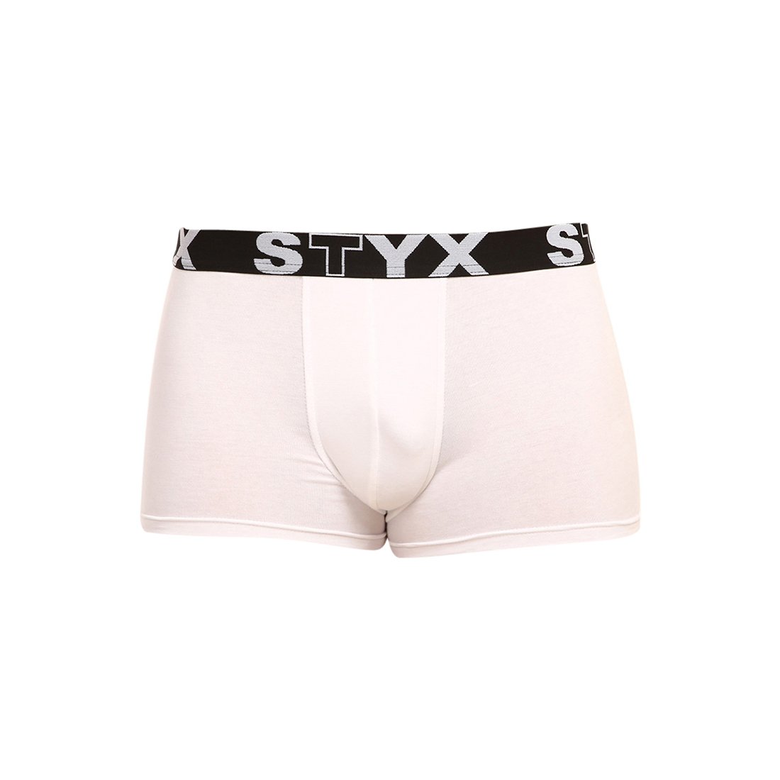 Styx Pánské boxerky sportovní guma bílé (G1061) XXL Styx