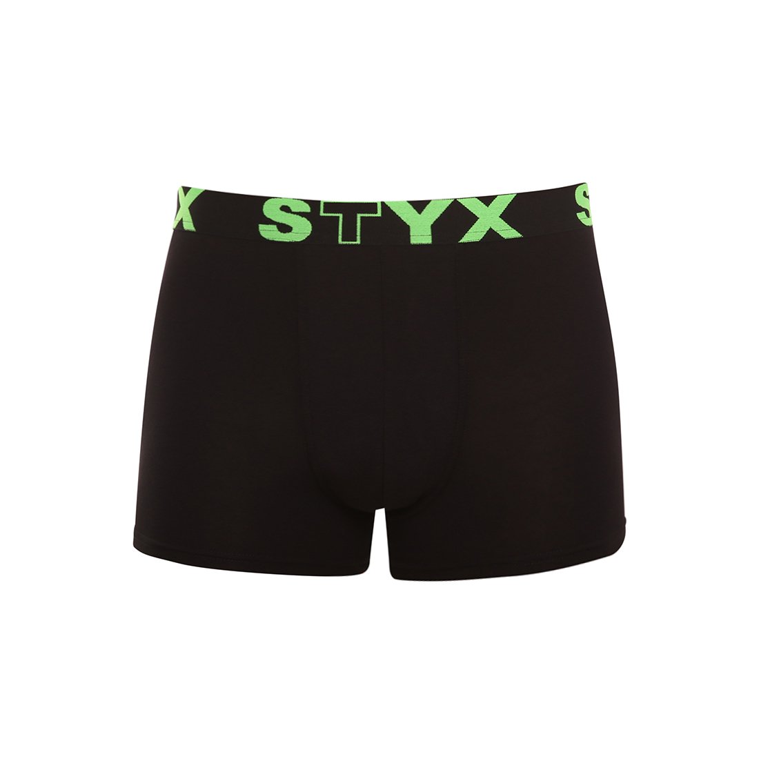 Styx Pánské boxerky sportovní guma černé (G962) M Styx