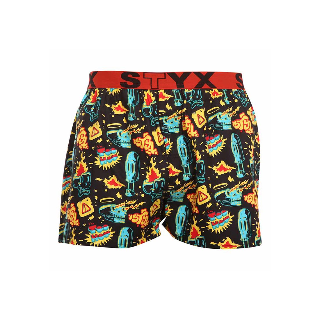 Styx Pánské trenky art sportovní guma toohot (B1458) XXL Styx