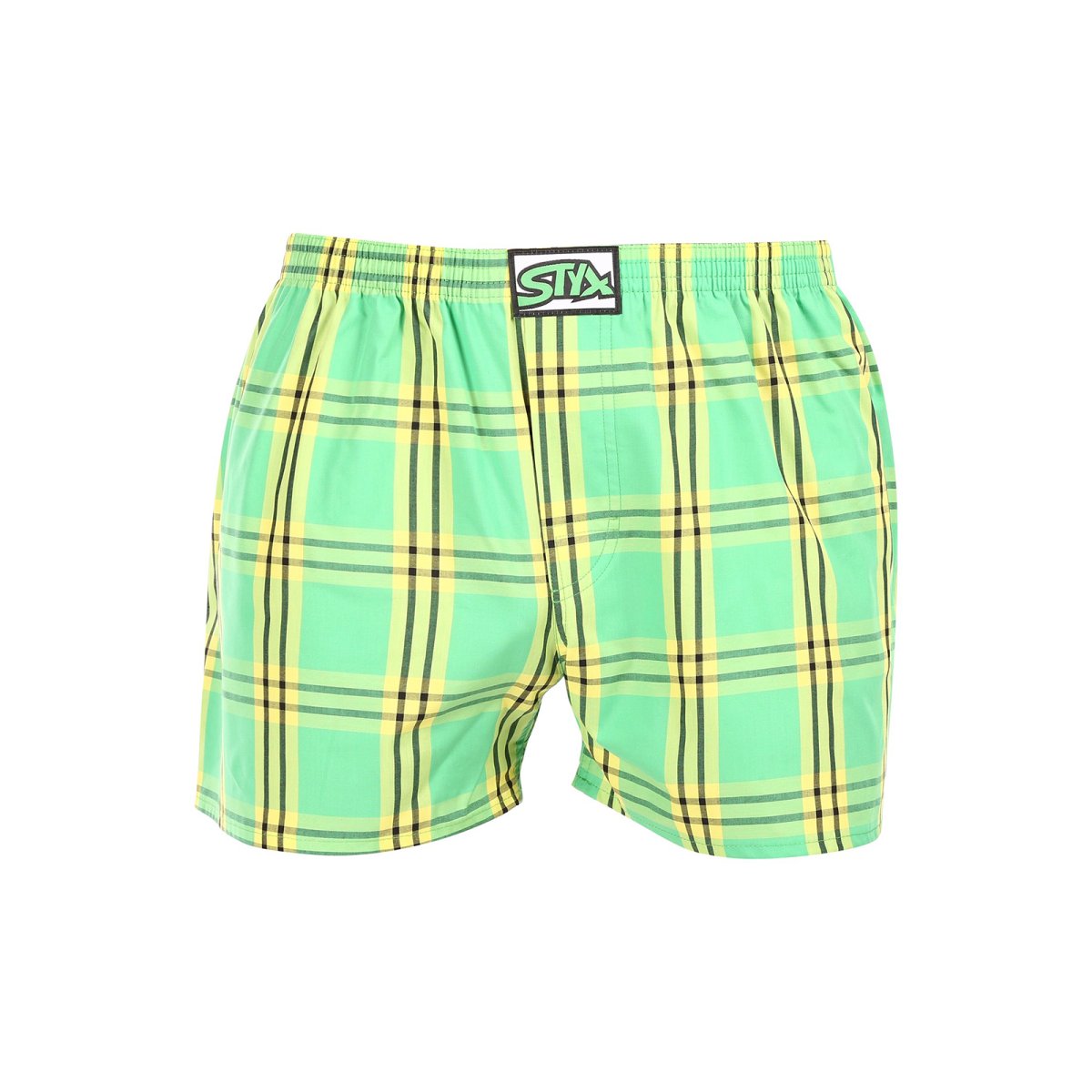 Styx Pánské trenky klasická guma vícebarevné (A1011) XL Styx