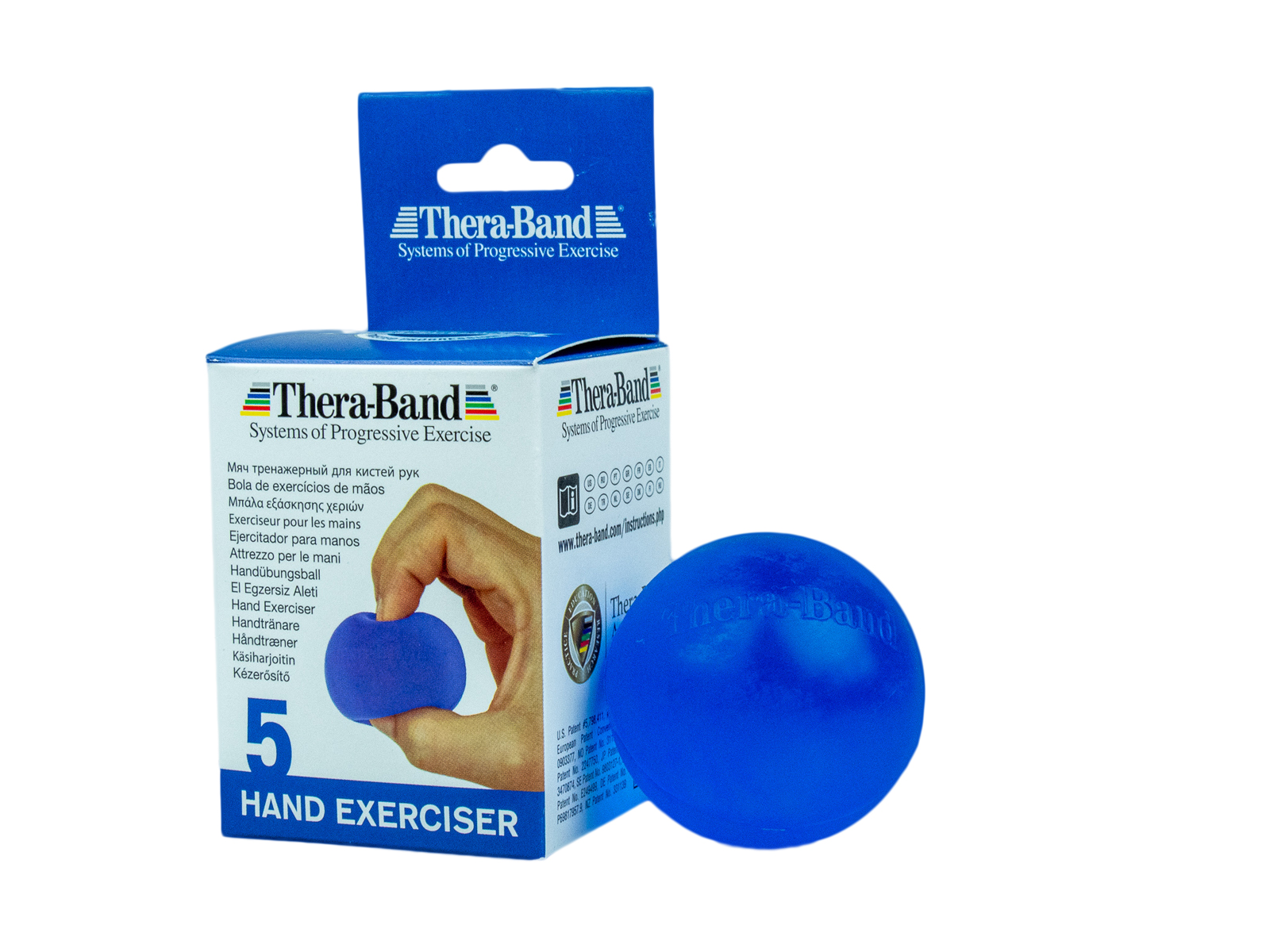 Thera-Band Hand Exerciser - posilovač rukou gelová kulička