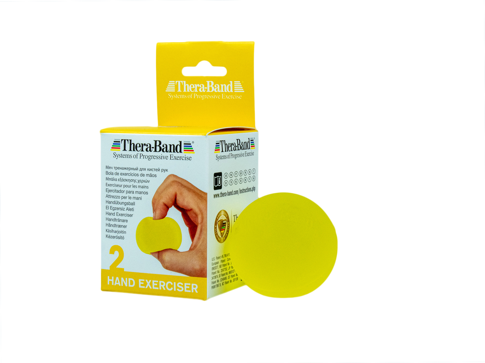 Thera-Band Hand Exerciser - posilovač rukou gelová kulička