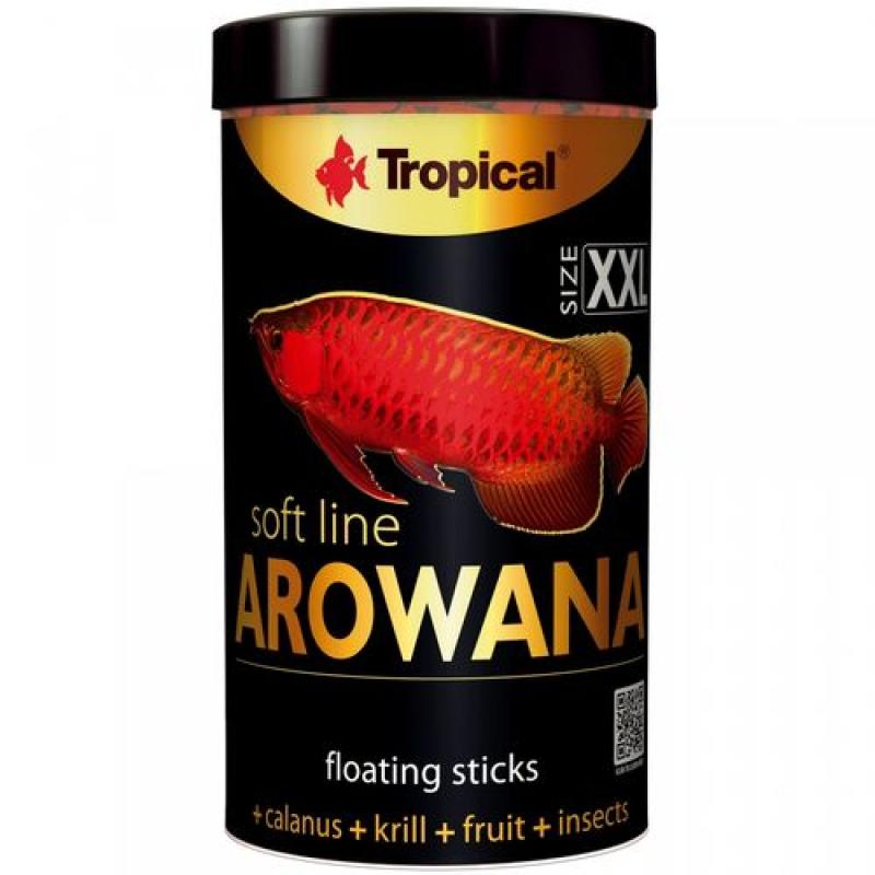 Tropical Arowana  XXL 1000ml/320g měkké krmivo ve formě plovoucích tyčinek pro dosp? Tropical
