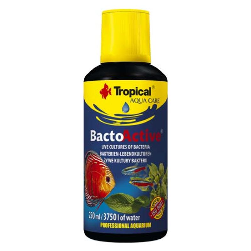 Tropical Bacto-Active/Bactinin 250ml na 3.750l živé kultury bakterií do akvária Tropical