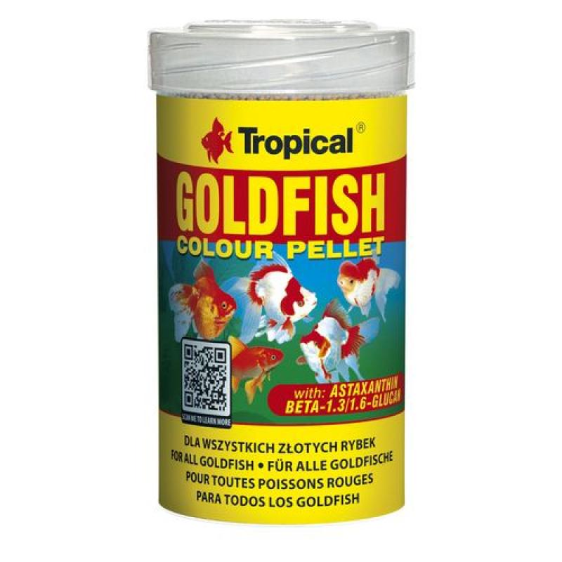Tropical Goldfish Pellet 100ml/36g krmivo pro závojnatky Tropical
