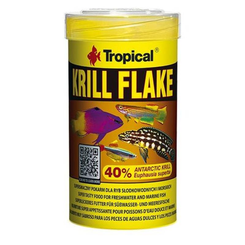 Tropical Krill Flake 100ml/20g krmivo pro sladkovodní a mořské ryby Tropical