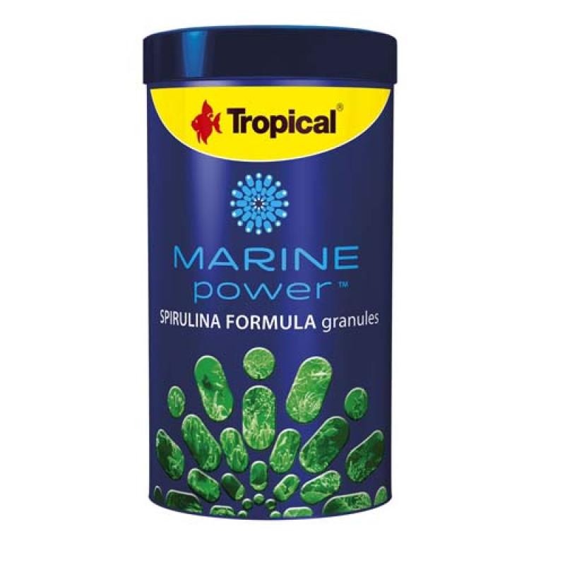 Tropical Marine Power Spirulina Formula 1000ml/600g granulované krmivo se spirulinou pro Tropical