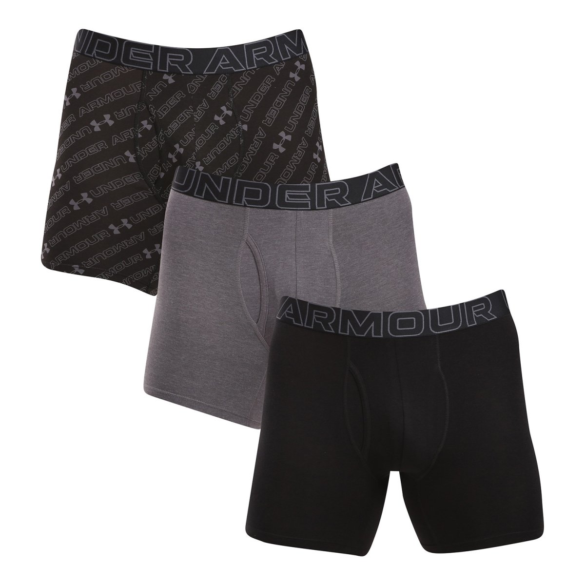 Under Armour 3PACK pánské boxerky vícebarevné (1383890 001) M Under Armour