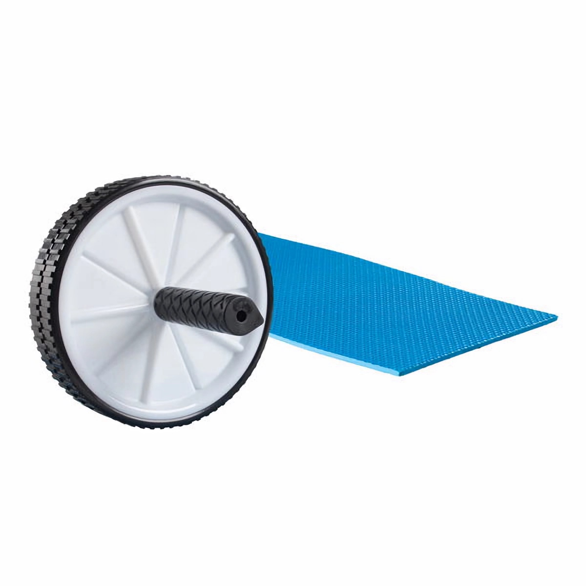 VIRTUFIT Kolečko Na Břicho  Ab Roller Dvojité S Podložkou VIRTUFIT
