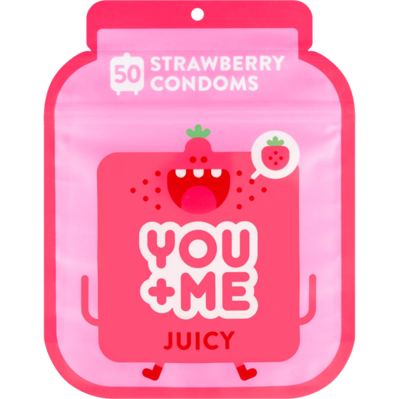 You Me You Me JUICY – ochucené kondomy (50 ks) You Me