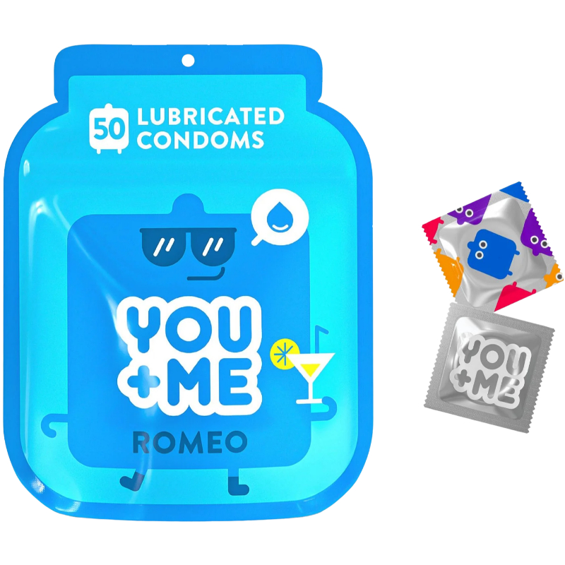 You Me You Me ROMEO - extra lubrikované kondomy (50 ks) You Me