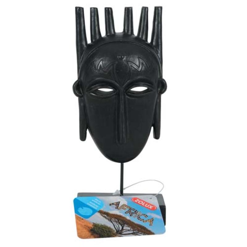 Zolux Dekorace do akvárií africká maska muž M 77x46x195mm Zolux