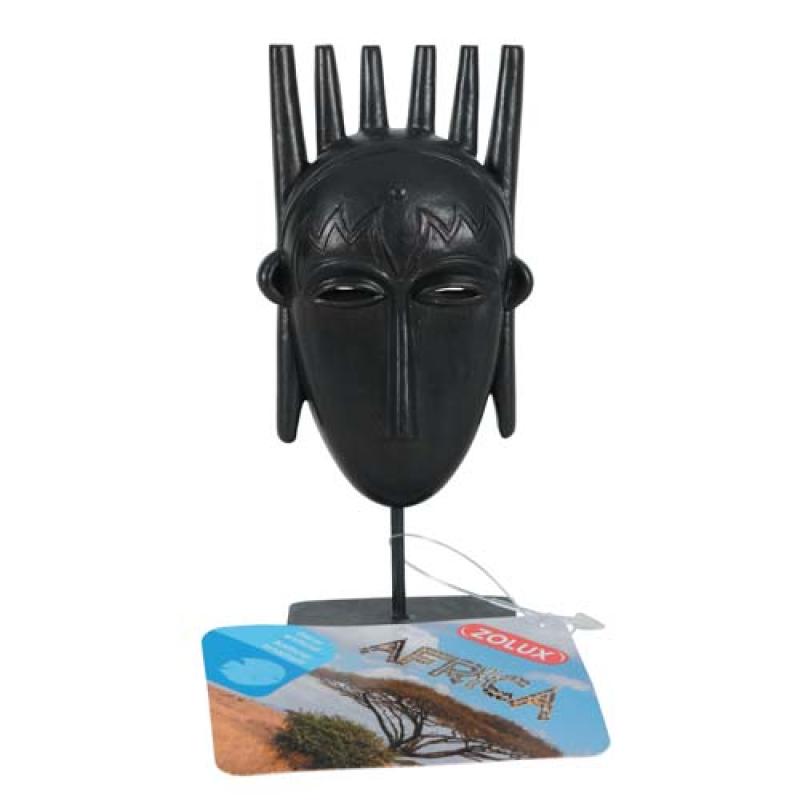 Zolux Dekorace do akvárií africká maska muž S 49x34x132mm Zolux