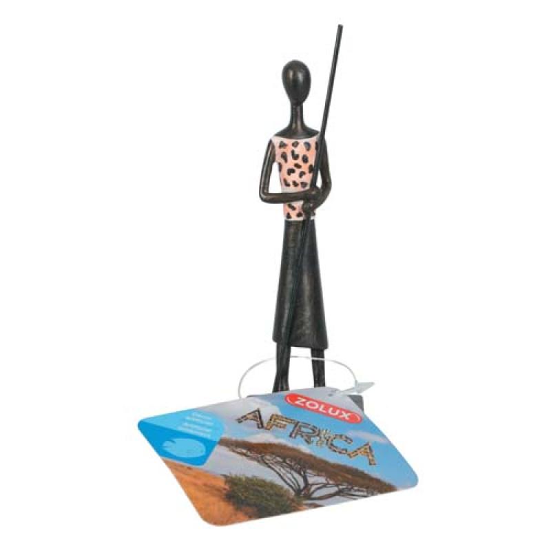 Zolux Dekorace do akvárií s africkou tematikou- strážce S 39x22x138mm Zolux