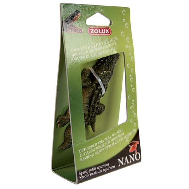 Zolux Dekorace vzduchovací do akvária CROCODILE 6x10x11cm Zolux