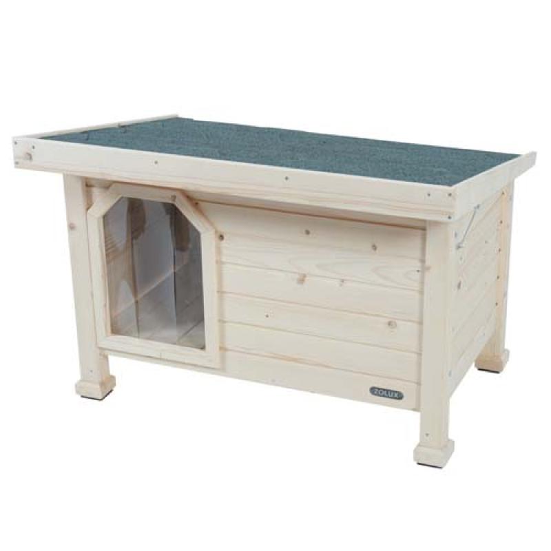 Zolux Dřevěná bouda pro psy 97x58x53cm Large Zolux