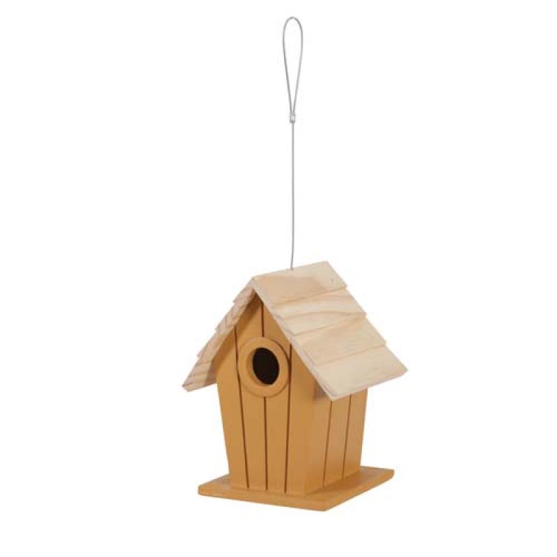 Zolux Dřevěná budka na hnízdění pro ptáky 19x15x23cm domek Zolux