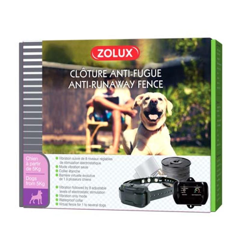 Zolux Elektrický set ochranný plot 150 m na 1400m2 + obojok nastavitelný Zolux