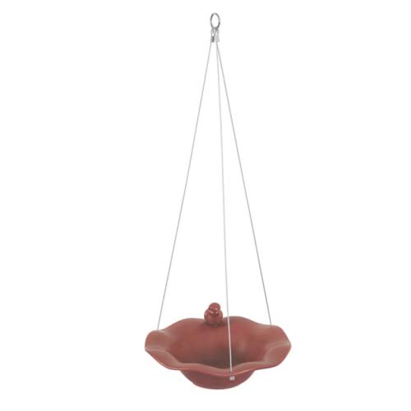 Zolux Keramická miska na vodu nebo krmivo 48cm/26cm červená Zolux