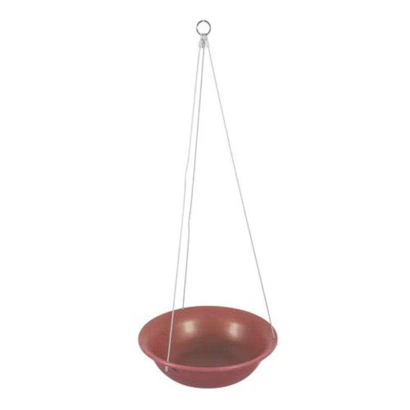 Zolux Keramická miska na vodu nebo krmivo závěsná 48cm/26cm červená Zolux