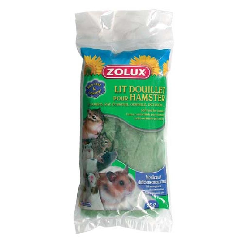 Zolux Měkká barevná výstelka do hnízda pro hlodavce 25g Zolux
