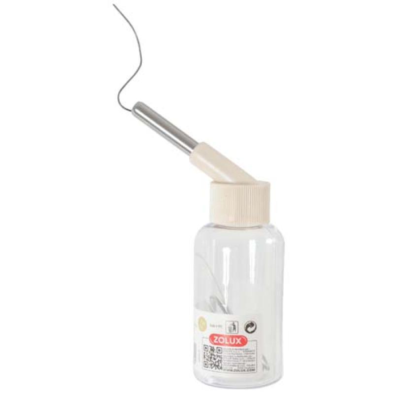 Zolux Napáječka pro hlodavce se systémem Anti-drop 100ml mix barev béžová/šedá Zolux