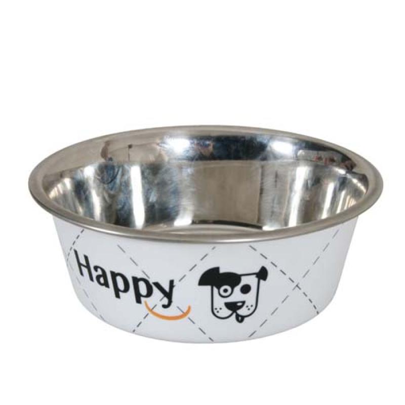 Zolux Nerezová miska HAPPY 21cm / 1